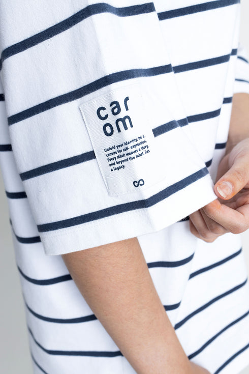 The Striped Extreme Oversized T-Shirt